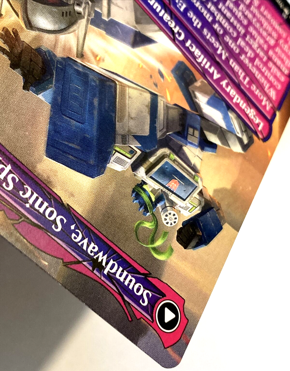 MTG Soundwave, Sonic Spy *SHATTERED GLASS* BOT Transformers 028 NM