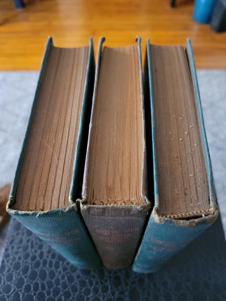 Smilin' Jack and the Daredevil Girl Pilot (lot of 3) HC VG 1942 vintage books - Image 3 of 4