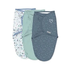 SwaddleMe by Ingenuity Original Swaddle, 100% Cotton, Improves Sleep & Calms ...