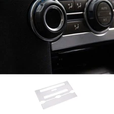 Matte Silver Center For Land Rover Discovery 4 2010-2016 AC Switch Panel Console