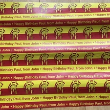 MCC Marylebone Cricket Club Gift Wrapping Paper Sheet 