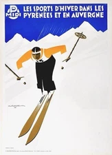 Affiche Poster Landes Béarn Pays Basque Aquitaine Pyrénées