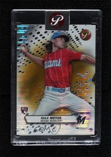 2023 Topps Pristine Gold Pristine Pulsar Refractor /50 Max Meyer #161 03ks