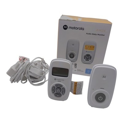 Motorola AM24 Audio Baby Monitor Babyphon Raumtemperaturanzeige Sicherheit