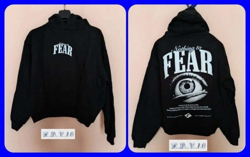 Yageshark Felpa Uomo Manica Lunga Girocollo – Classica In Cotone, Morbida E Resistente, Nero - 3