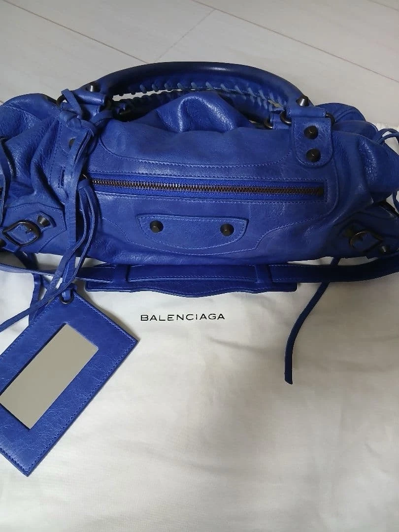 Balenciaga Shoulder Bag Blue Bags & Handbags for Women for sale | eBay