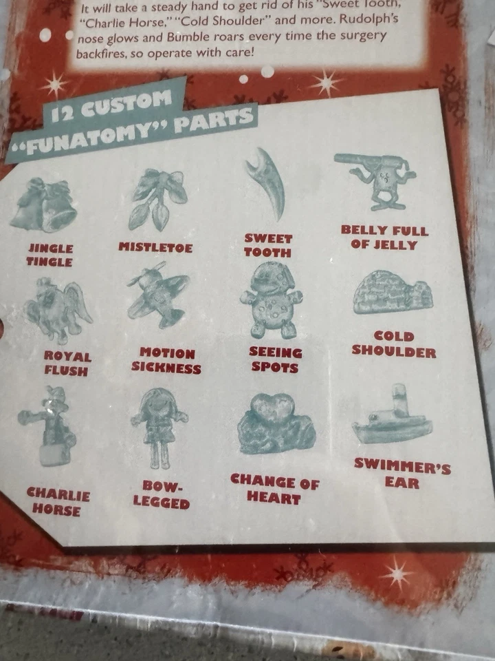New Operation Rudolph the Red Nosed Reindeer 60th Anniversary Board Game Holiday - Image 4 of 4
