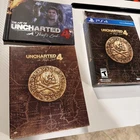 Uncharted 4 A Thief's End Special Edition PlayStation 4 CIB NM+ with stickers