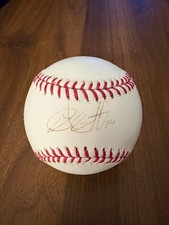 Pitcher Chad Qualls-Autographed Rawlings Baseball w/MLB Hologram Authenticity