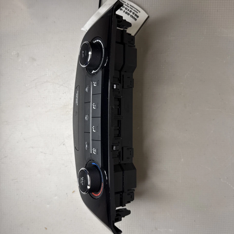 Nissan Rogue Sport 2017-2022 control de clima temperatura aire acondicionado panel de tablero térmico OEM Foto 3 de 4