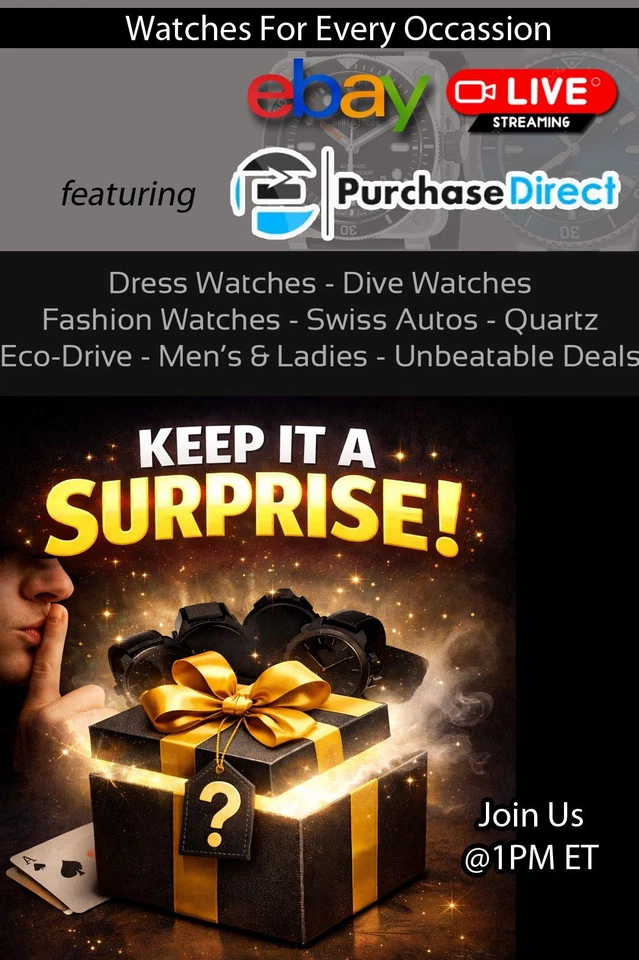 @1pmET Amazing Watch Deals - Fast Shipping - Deals and Surprises (S4E27)