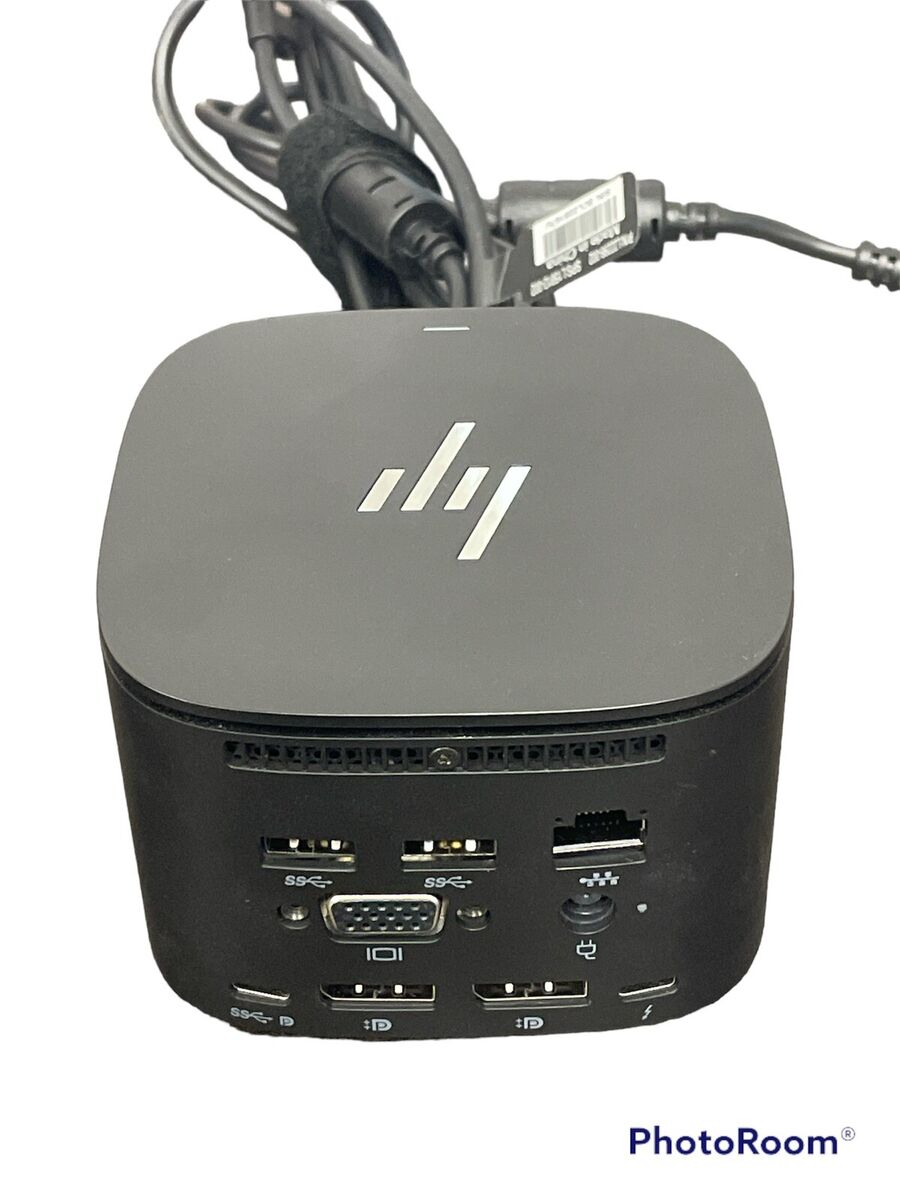 HP Thunderbolt 120W G2 Docking Station HSN-iX01 w/120w AC HP Thunderbolt 120W G2 Docking Station HSN-iX01 w/120w AC