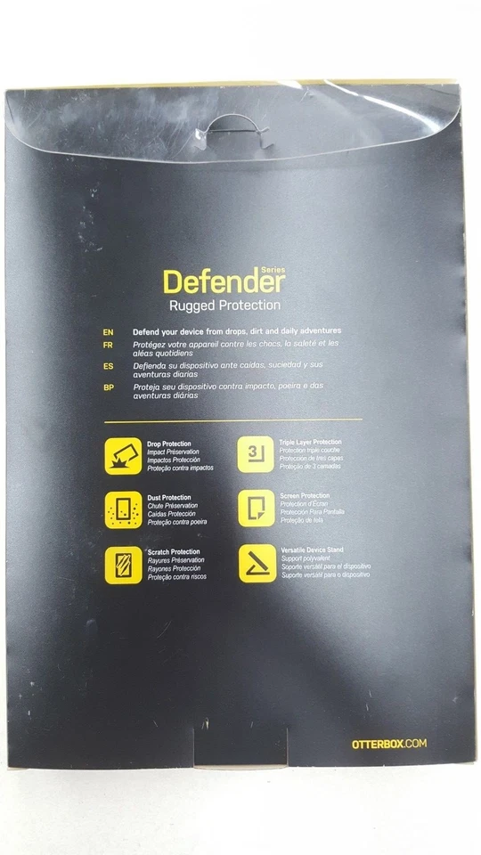 OtterBox Defender Series Case For Verizon Ellipsis 10 HD Black - NEW - Image 2 of 2
