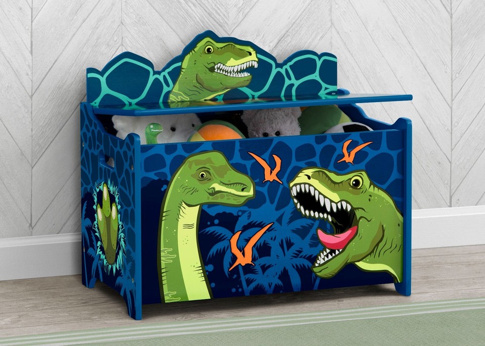 New Dinosaur Deluxe Toy Box Greenguard Gold Certified eBay