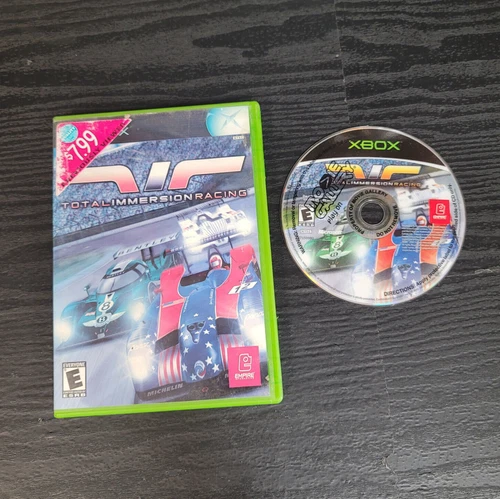Total Immersion Racing for Microsoft XBOX With Case Great Shape