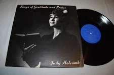 Judy Holcomb - Songs of Gratitude & Praise LP 1970s Private Label Christian VG+