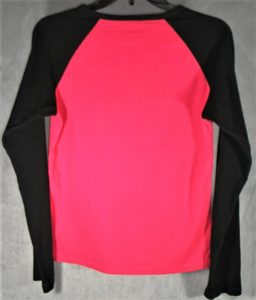 Girls Large Red Black Hello Kitty Long Sleeve Shirt Sleepwear Pajamas - EUC - Image 2 of 2