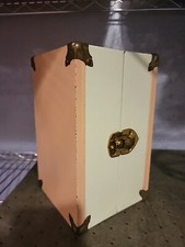 Vintage 1950's Doll Wardrobe Trunk 6x6x9