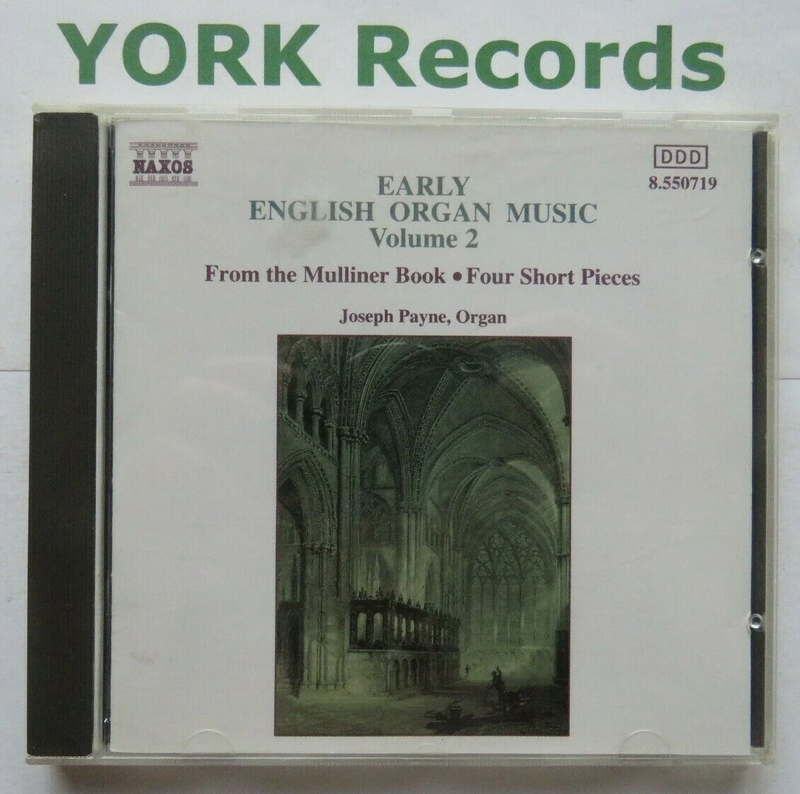 EARLY ENGLISH ORGAN MUSIC Volume 2 - JOSEPH PAYNE - Excellent