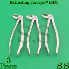 3 Extracting Forceps # MD3 Surgical Dental Instruments