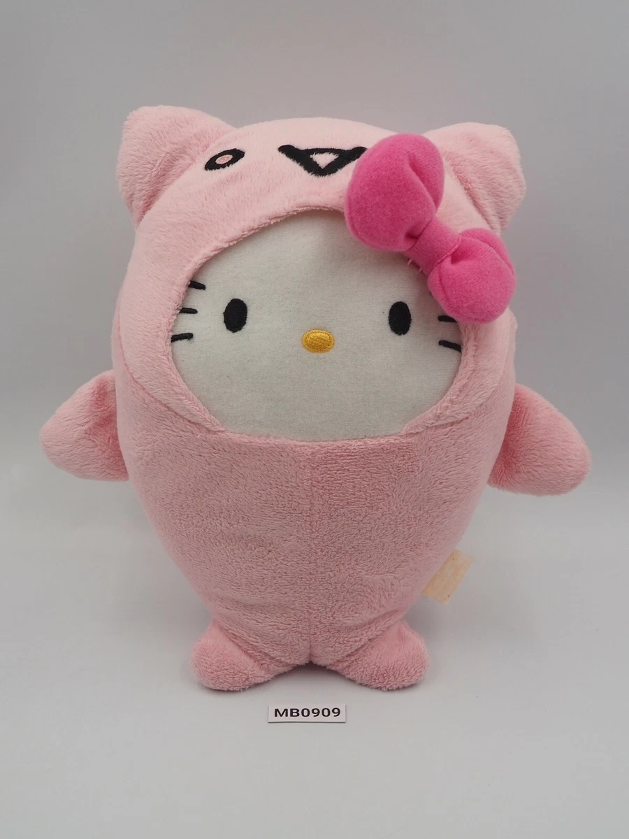 Hello Kitty MB0909 Mojimoji Azarashi-Zu Pink Seal Sanrio Plush 9 Toy Doll  2012 | eBay
