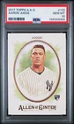 2017 Topps Allen & Ginter Aaron Judge #172 Rookie Card PSA 10 GEM MINT Team USA