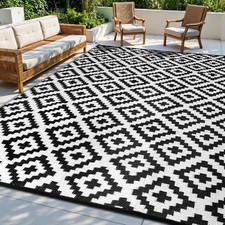 Extra Large Outdoor Rug Garden Waterproof Patio Area Non Slip Deck Floor Mat UK