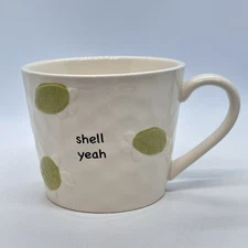 Harvest Green Studio Turtles SHELL YEAH Coffee Mug Ceramic Designed in England