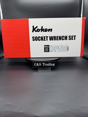 Ko-ken Z-EAL 4285Z Steckschlüsselsatz Einsteckwinkel 12,7 mm 1/2 Werkzeugsatz...