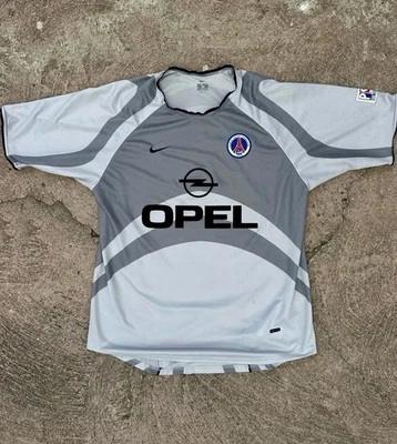 PSG Rétro Jersey 2001-2002 – Classic Retro Football Shirt - Size L - Photo 1/2