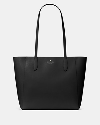 New Kate Spade Dana Tote Bag Large Black Saffiano Laptop Work