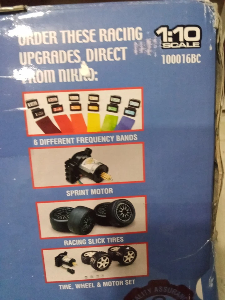Vintage Nikko Pro Class R/C Ford GT Red,1/10 Th.Excellemt Condition.HTF - Image 4 of 4