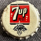 Vintage 7UP Soda South Carolina Tax Stamp Cork Bottle Cap