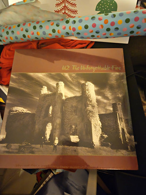 U2 The Unforgettable Fire LP Vinyl Record 12'' 33 RPM, Island, Alt Rock
