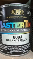 Dupont Axalta Cromax Mastertint Toner Tint 808j Graphite Black Quart