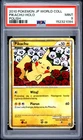 2010 POKEMON JAPANESE WORLD COLLECTION POLISH PIKACHU-HOLO PSA 9