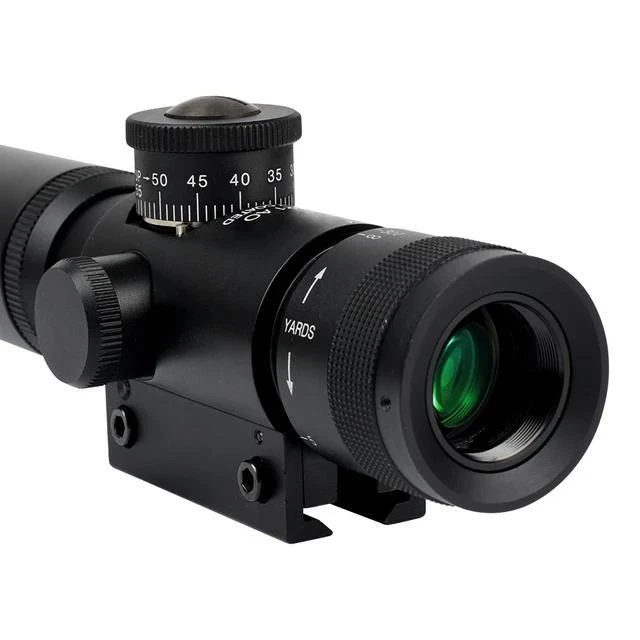 New 4x21 Tactical Optical Riflescope Glass Etched Reticle Sights With Flip Cap - Image 4 of 4