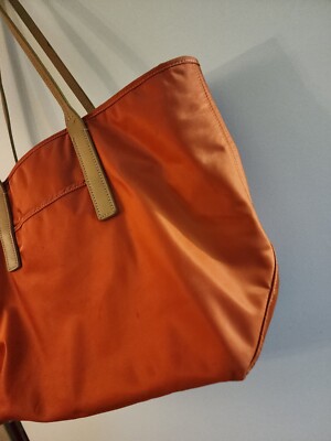 【EMIS】PACKABLE NYLON TOTE BAG-ORANGE PACKABLE NYLON TOTE BAG-ORANGE - EMIS