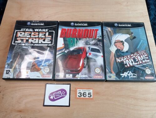 Star Wars Burnout Inline X3 Games  - Nintendo Gamecube #365 - Picture 1 of 8