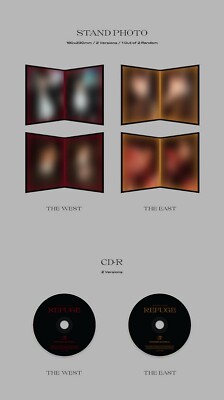 MOONBIN SANHA ASTRO 2nd Mini Album REFUGE THE EAST Ver CD+Book+P