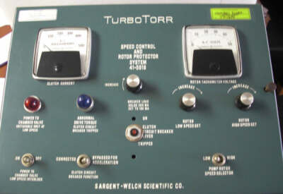 Sargent-Welch TurboTorr Speed Control & Rotor Protector System 41-5918