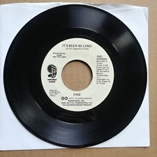 FIRE It's Been So Long DJ PROMO 45 7" FUNK SOUL DISCO Record Vinyl 1977