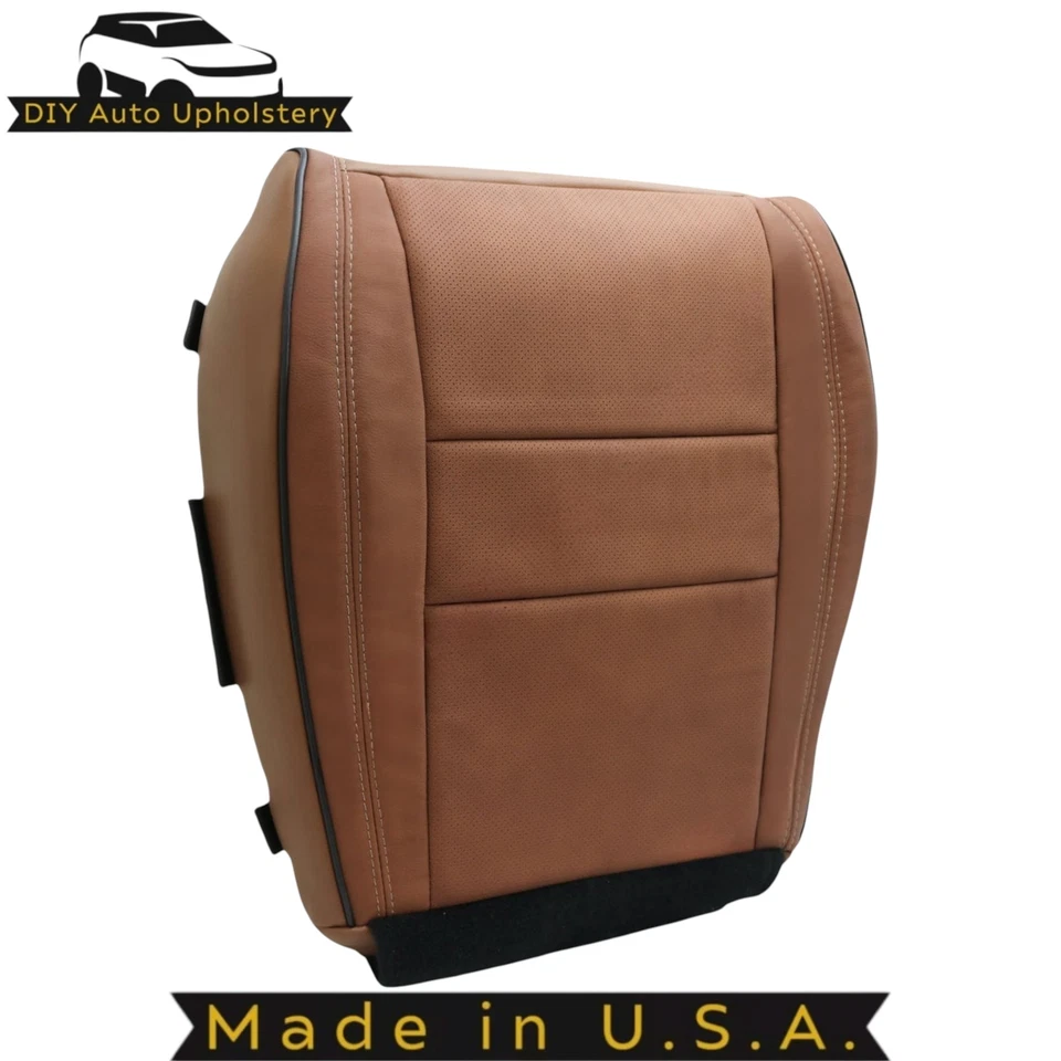 2011-2021 Compatível com Jeep Grand Cherokee Capas Frontais de Couro Genuíno Sobrancelha Selim - Imagem 2 de 4