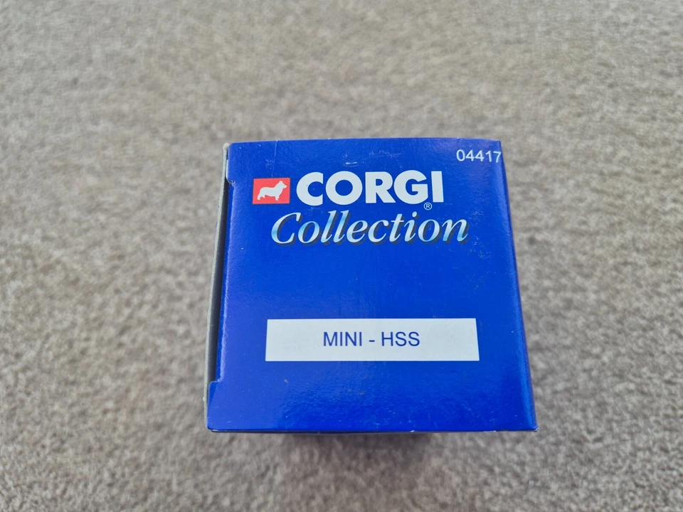 Corgi Clásicos 1/36 HSS Contratar Shops Mini Cooper #40 Metal Ltd Edición Coche - Imagen 4 de 4