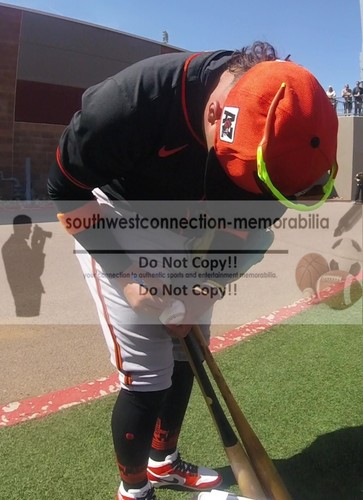 Diego Velasquez Signed Baseball San Francisco Giants Autographed Proof COA SF - Picture 2 of 8