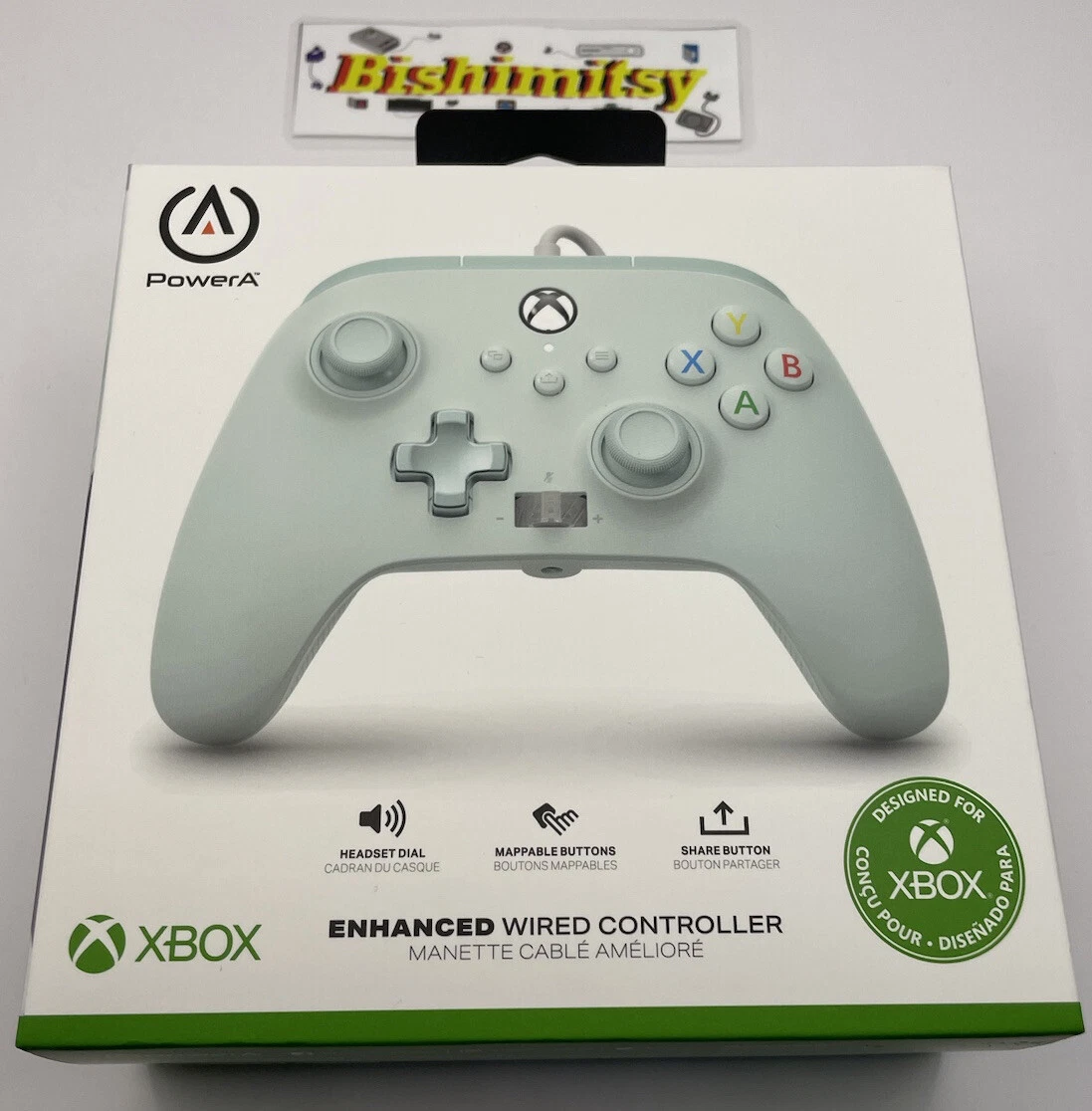 Xbox one white sales enhanced wired controller