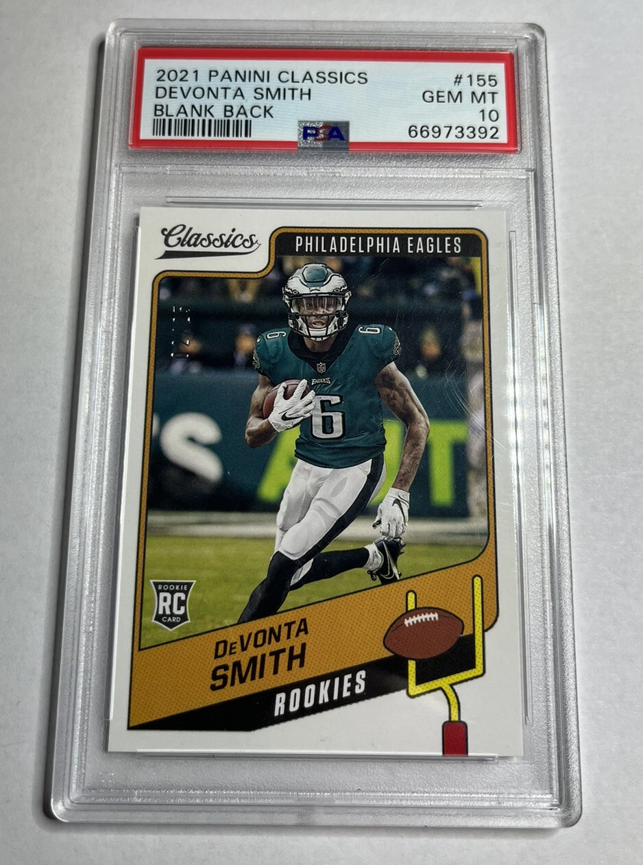 DeVonta Smith Panini Classics # Blank Back
