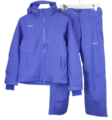 PYUA ClimaLoop Recco Primaloft Skiset Damen SMALL Kapuze Winddicht Wasserfest