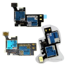 Samsung Galaxy Note 2 Sim Tray Sim Card Tray + Micro SD Card Holder Flex Cable