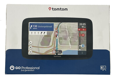 TomTom GO Professional 2nd. Generation _ Professional Sat Nav Map Truck/Car GPS New